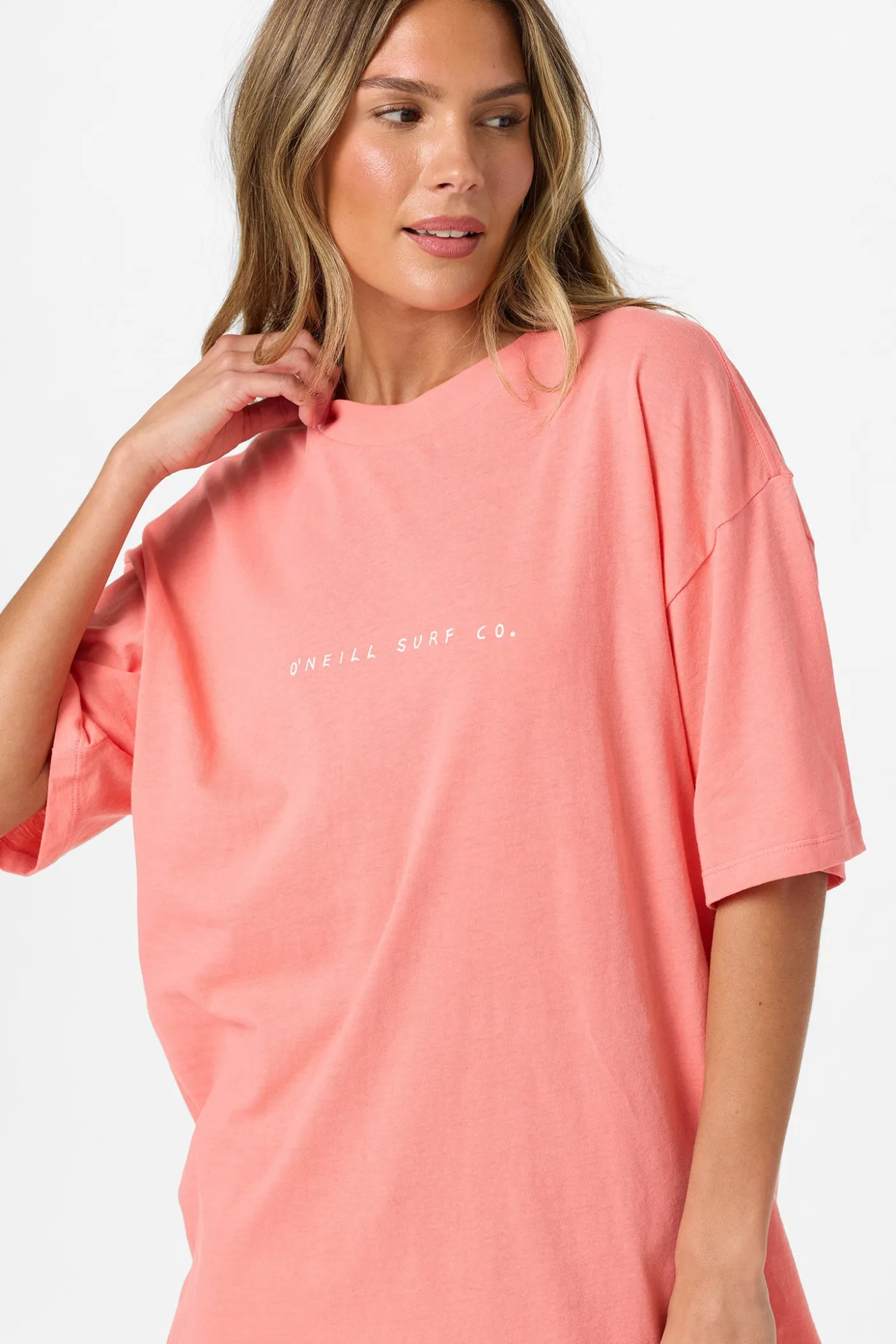 Linear Scape Oversized Tee