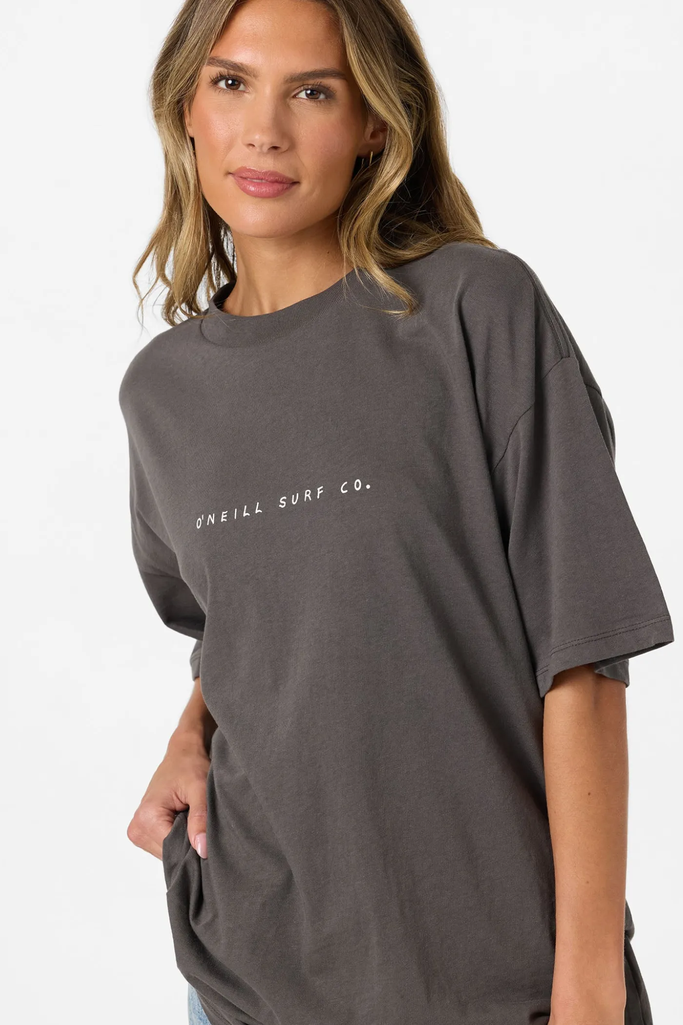 Linear Scape Oversized Tee