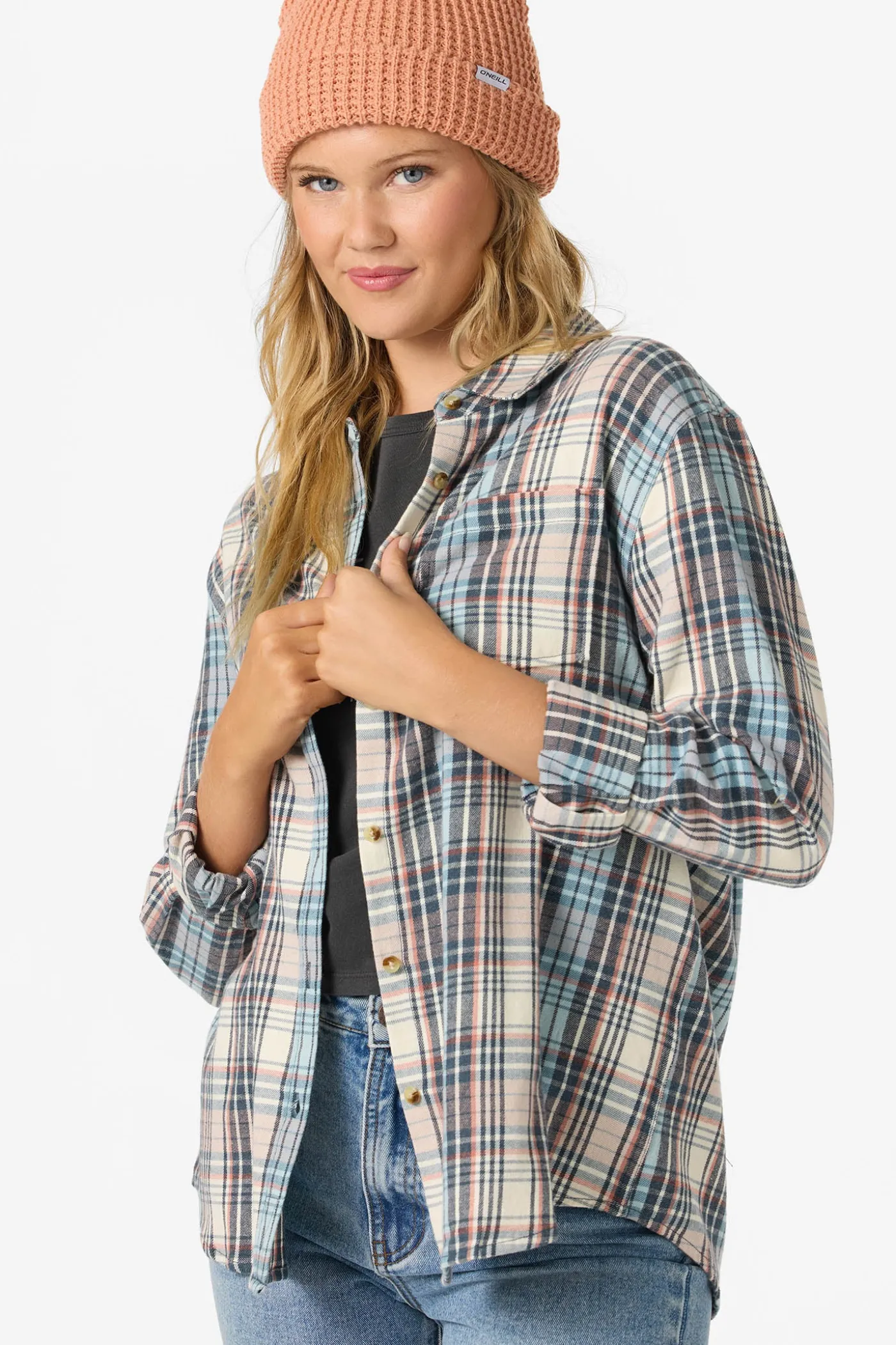 Logan Flannel Long Sleeve Top