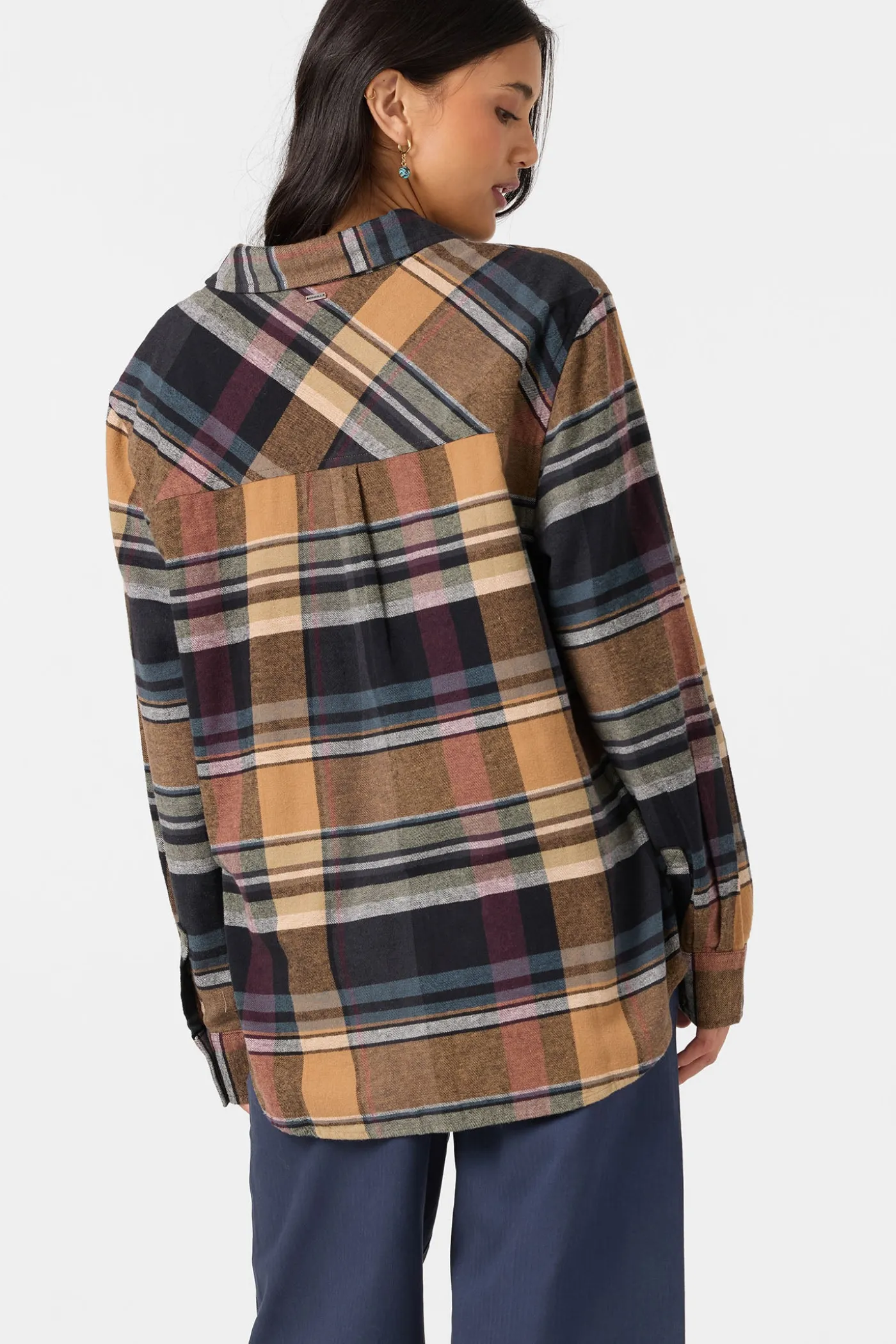 Logan Flannel Long Sleeve Top