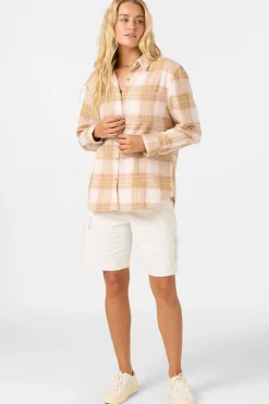 Logan Flannel Long Sleeve Top