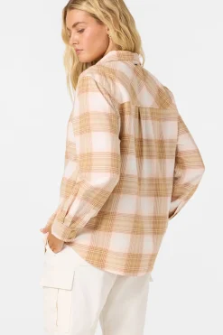 Logan Flannel Long Sleeve Top