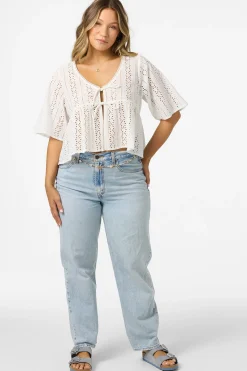 Loni Eyelet Top