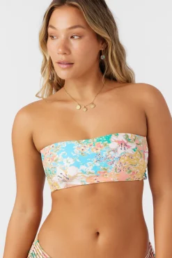 Lua Floral Bells Bandeau Top