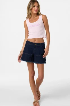 Lux Hawaii Scoopneck Tank