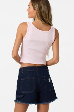 Lux Hawaii Scoopneck Tank