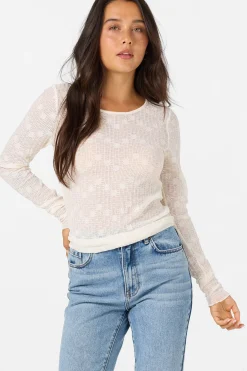 Marliz Lace Long Sleeve Top