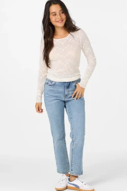 Marliz Lace Long Sleeve Top