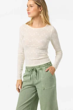 Marliz Lace Long Sleeve Top