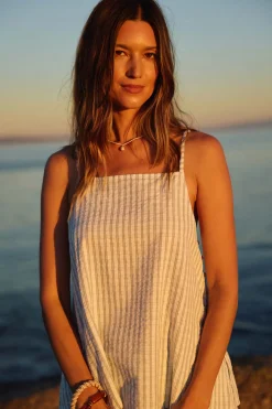 Martina Plaid Tank