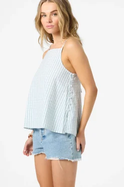 Martina Plaid Tank