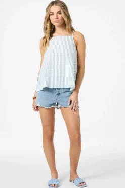Martina Plaid Tank