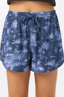 Millie Tropical Scene Beach Shorts