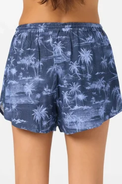 Millie Tropical Scene Beach Shorts