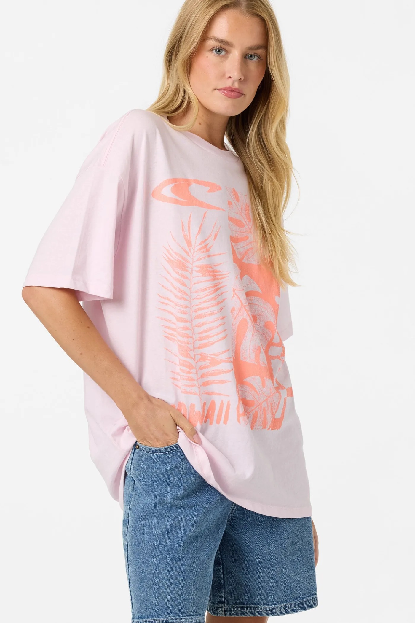Monstera Hawaii Oversized Tee