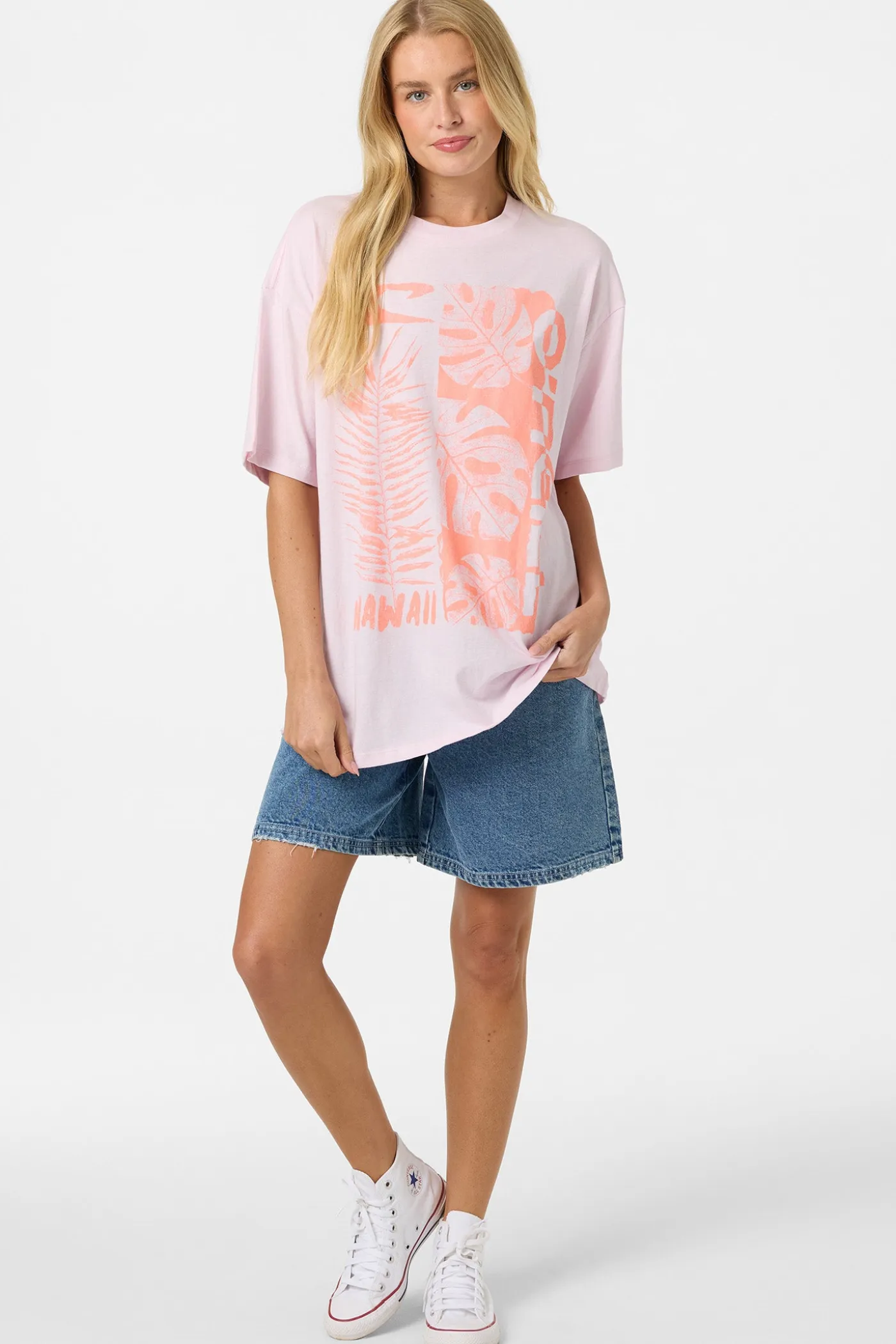 Monstera Hawaii Oversized Tee