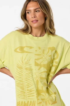 Monstera Hawaii Oversized Tee