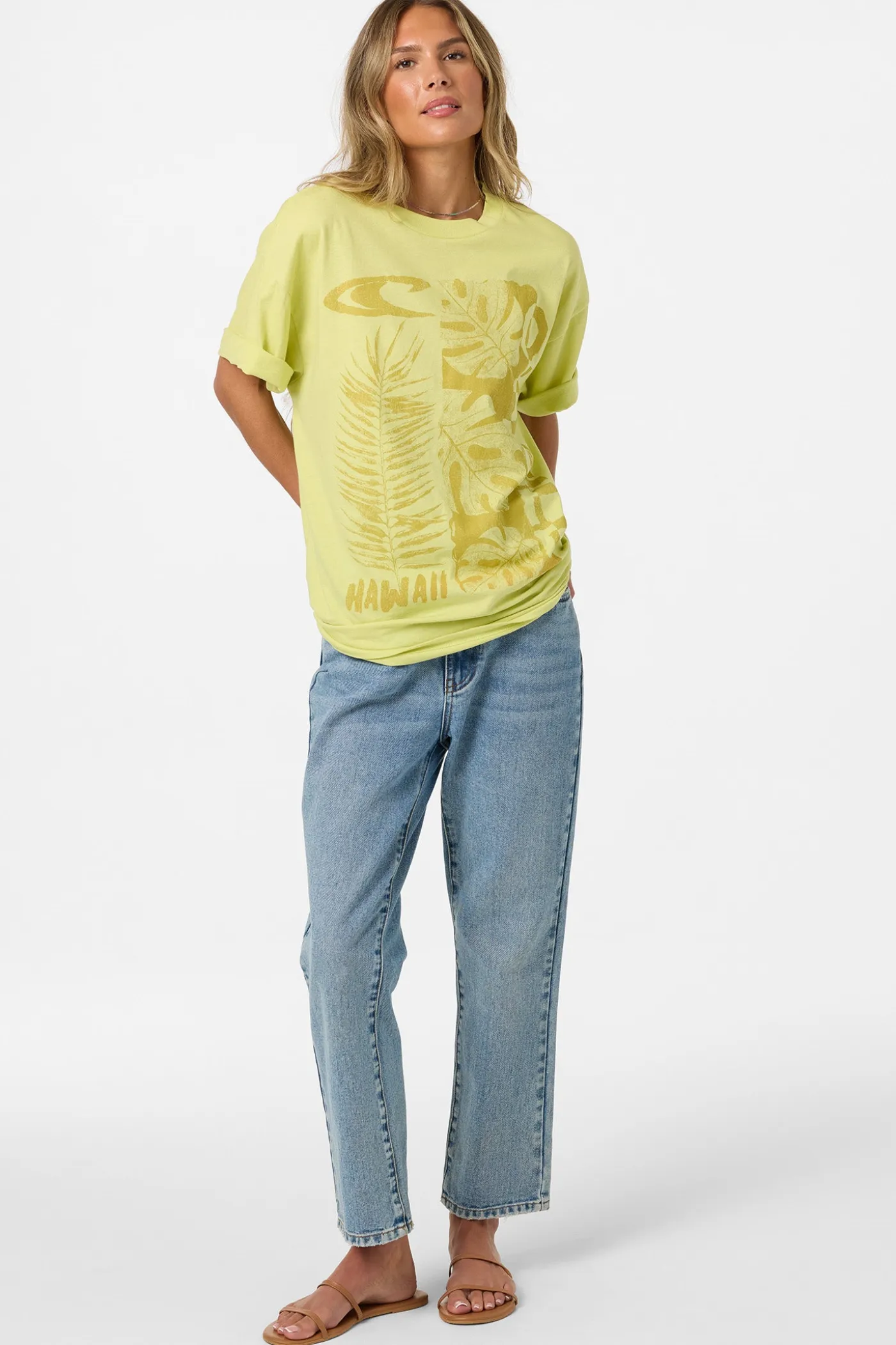 Monstera Hawaii Oversized Tee