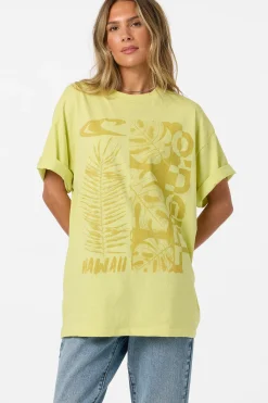 Monstera Hawaii Oversized Tee