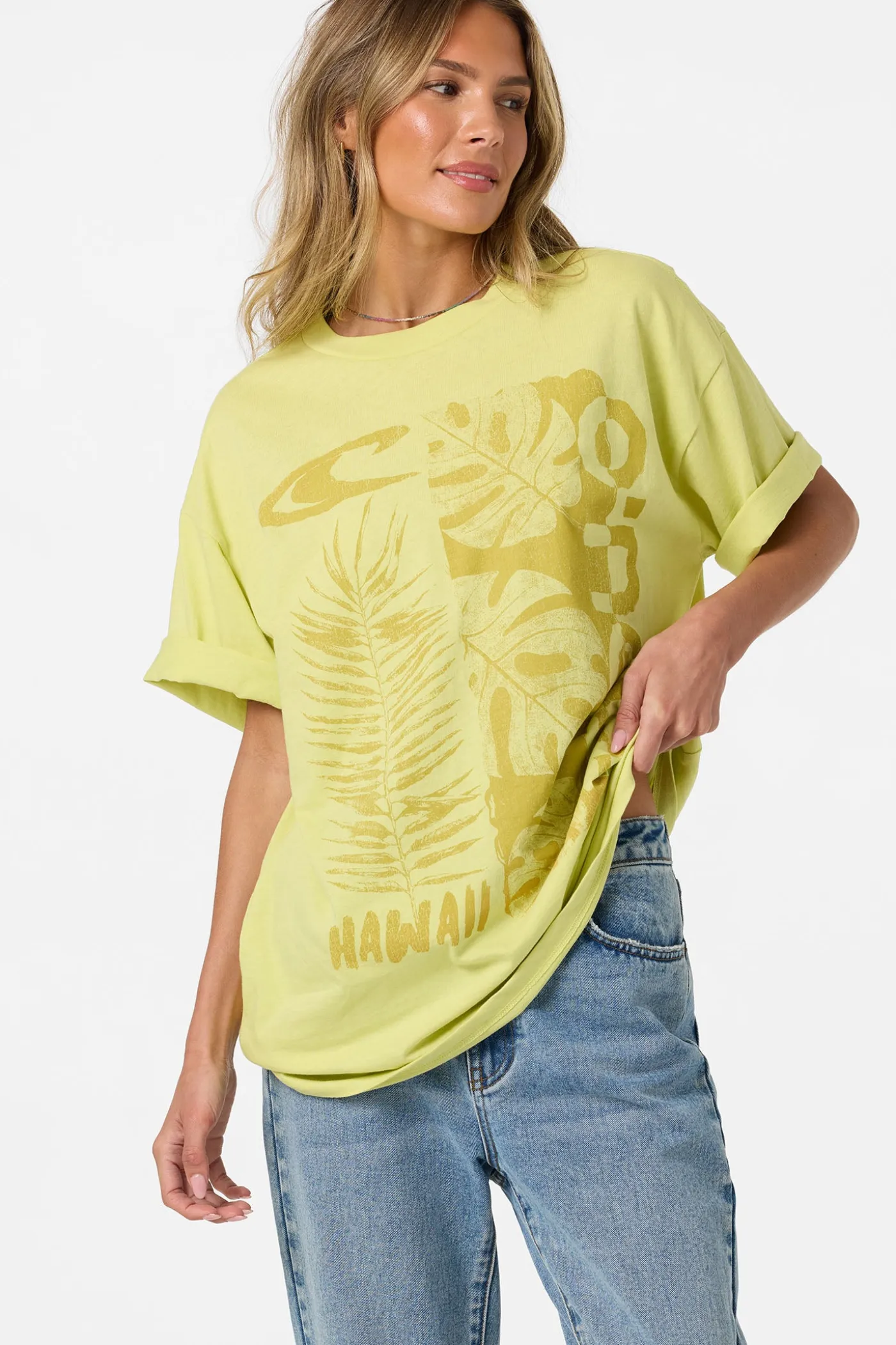 Monstera Hawaii Oversized Tee