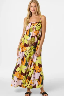 Natasha Tropical Maxi Dress