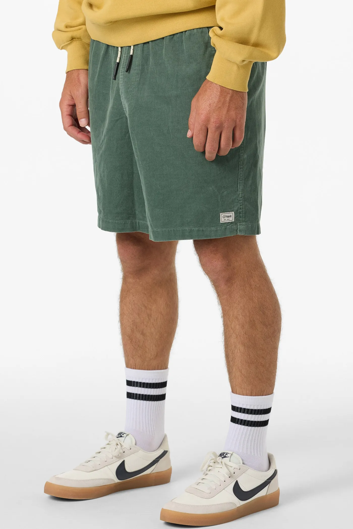 O'Riginals Cord Elastic Waist 18" Shorts