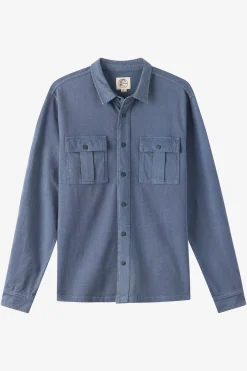 O'Riginals Long Sleeve Button Front Knit Shirt