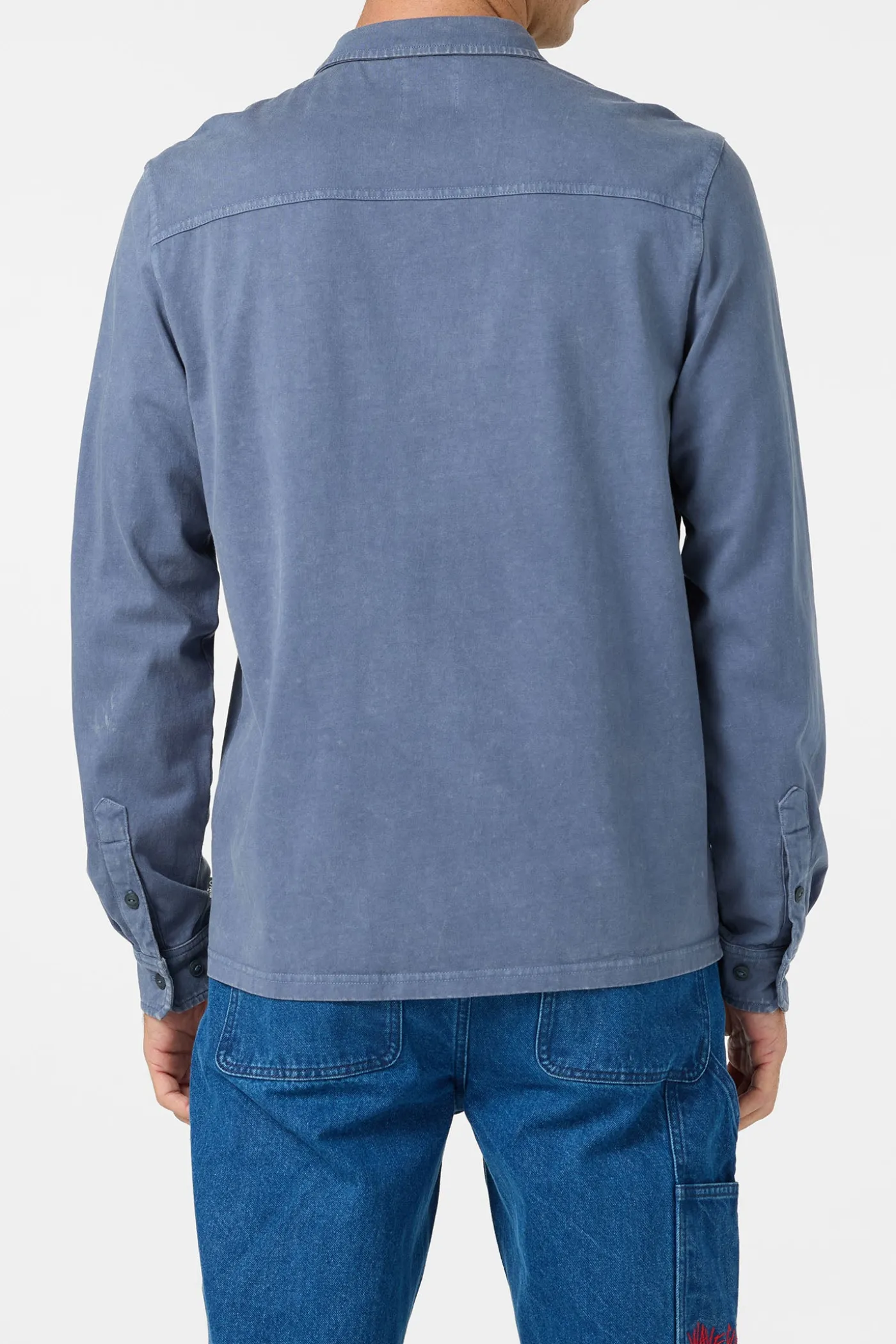 O'Riginals Long Sleeve Button Front Knit Shirt
