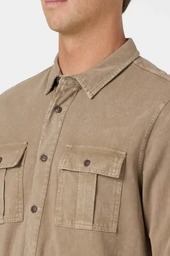 O'Riginals Long Sleeve Button Front Knit Shirt