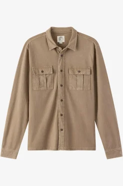 O'Riginals Long Sleeve Button Front Knit Shirt
