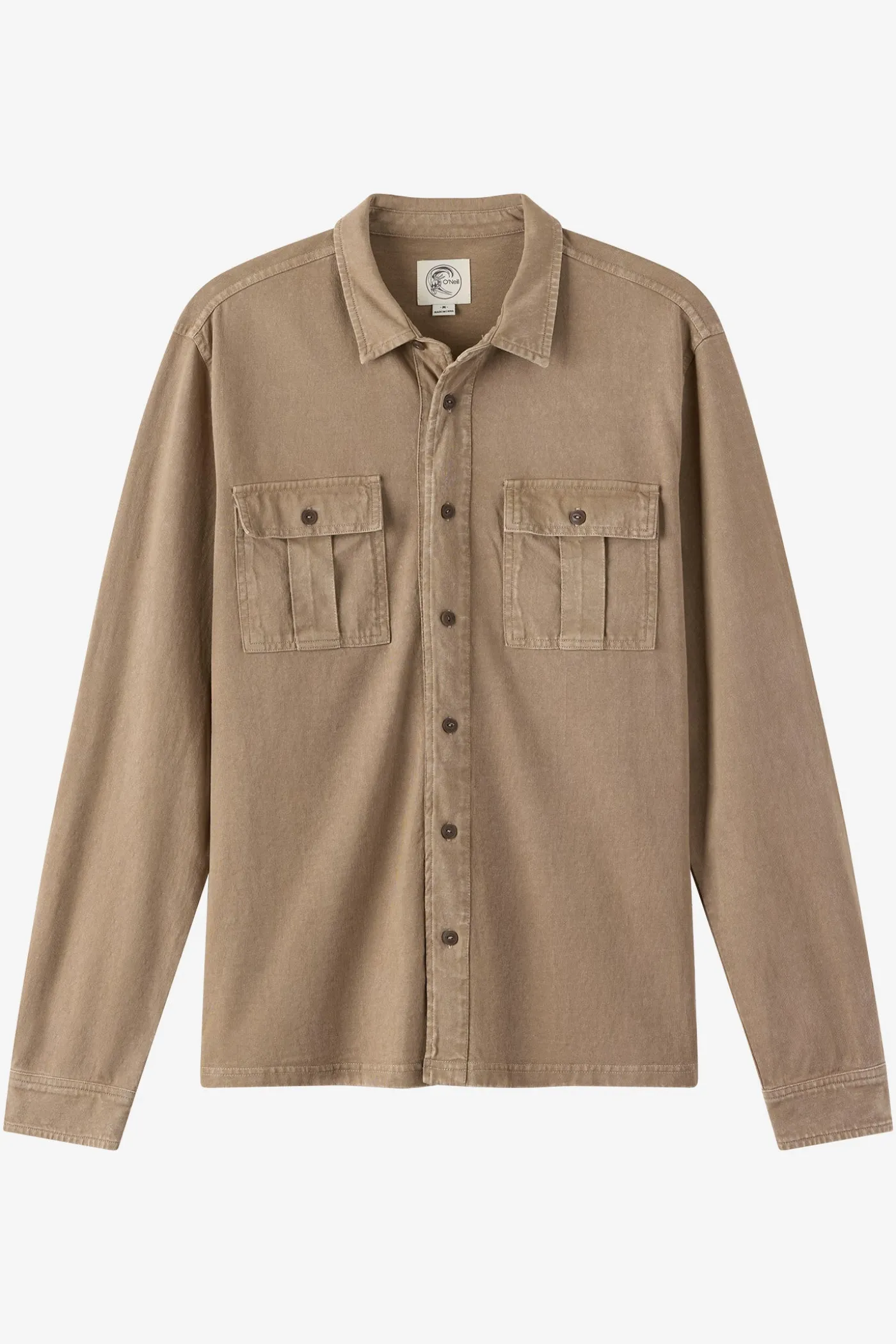 O'Riginals Long Sleeve Button Front Knit Shirt