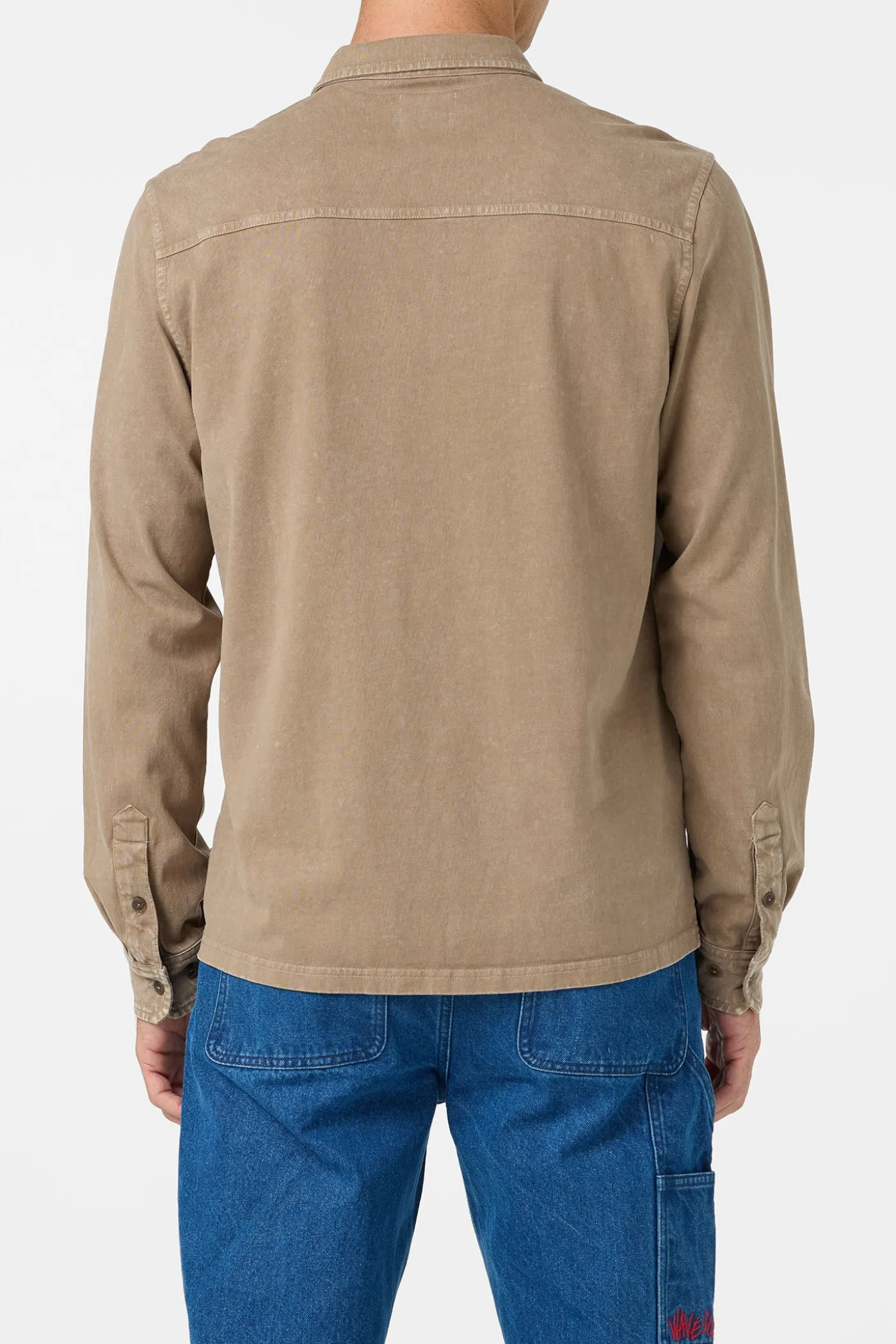 O'Riginals Long Sleeve Button Front Knit Shirt