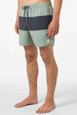 O'Riginals Midway Elastic Waist 16" Swim Trunks