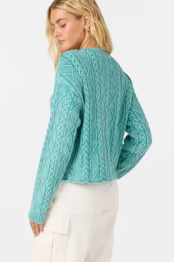 O'Riginals Misha Cable Knit Long Sleeve Sweater