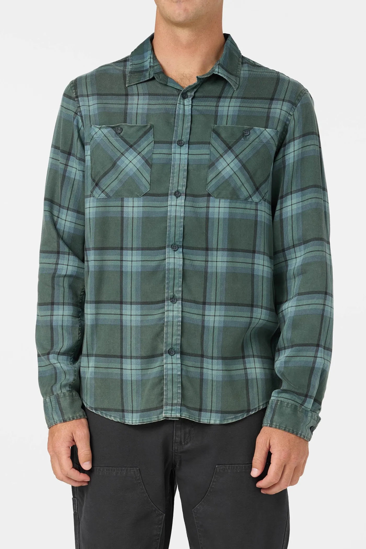 O'Riginals Printed Flannel Long Sleeve Shirt