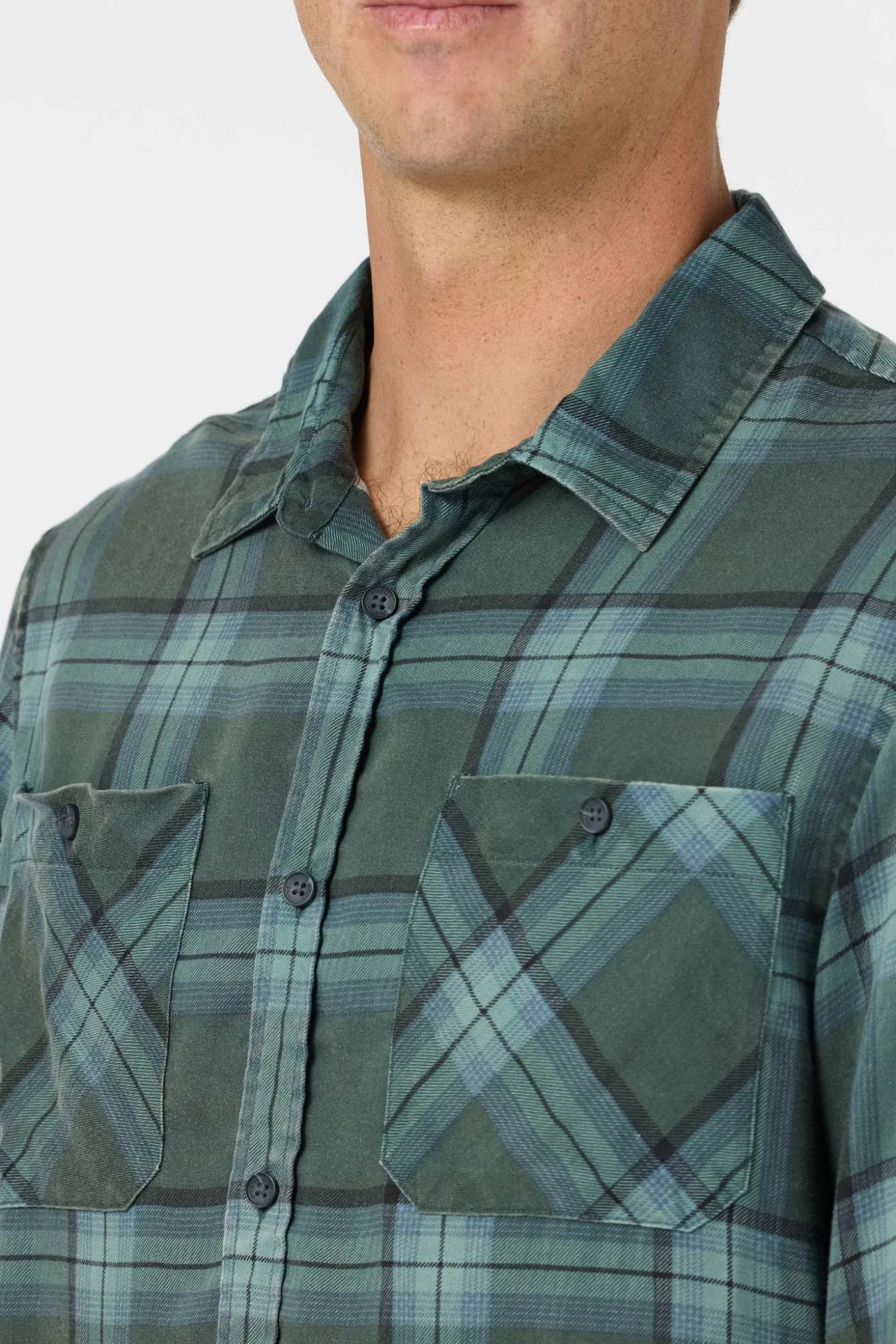 O'Riginals Printed Flannel Long Sleeve Shirt