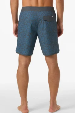 O'Riginals Print Scallop 18" Boardshorts