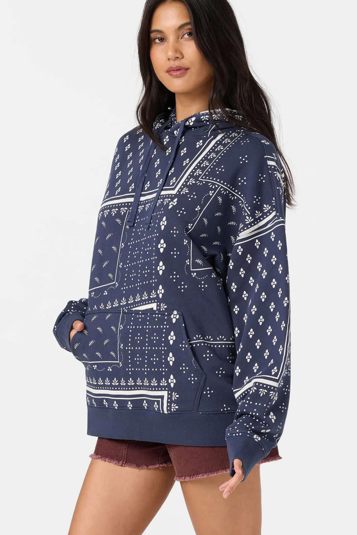 O'Riginals Vintage Bandana Printed Hoodie