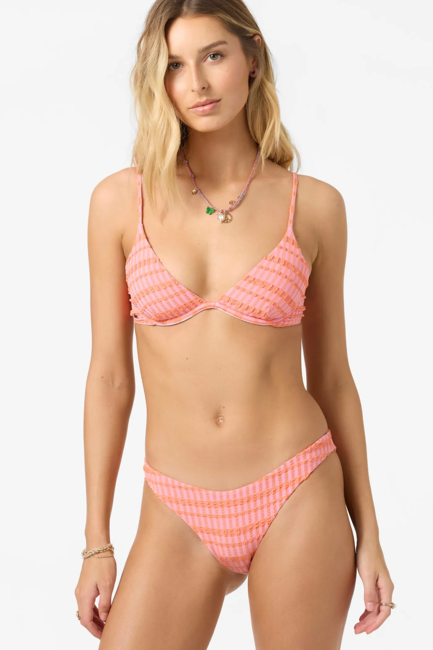 Paradise Plaid Honopu Bra Top