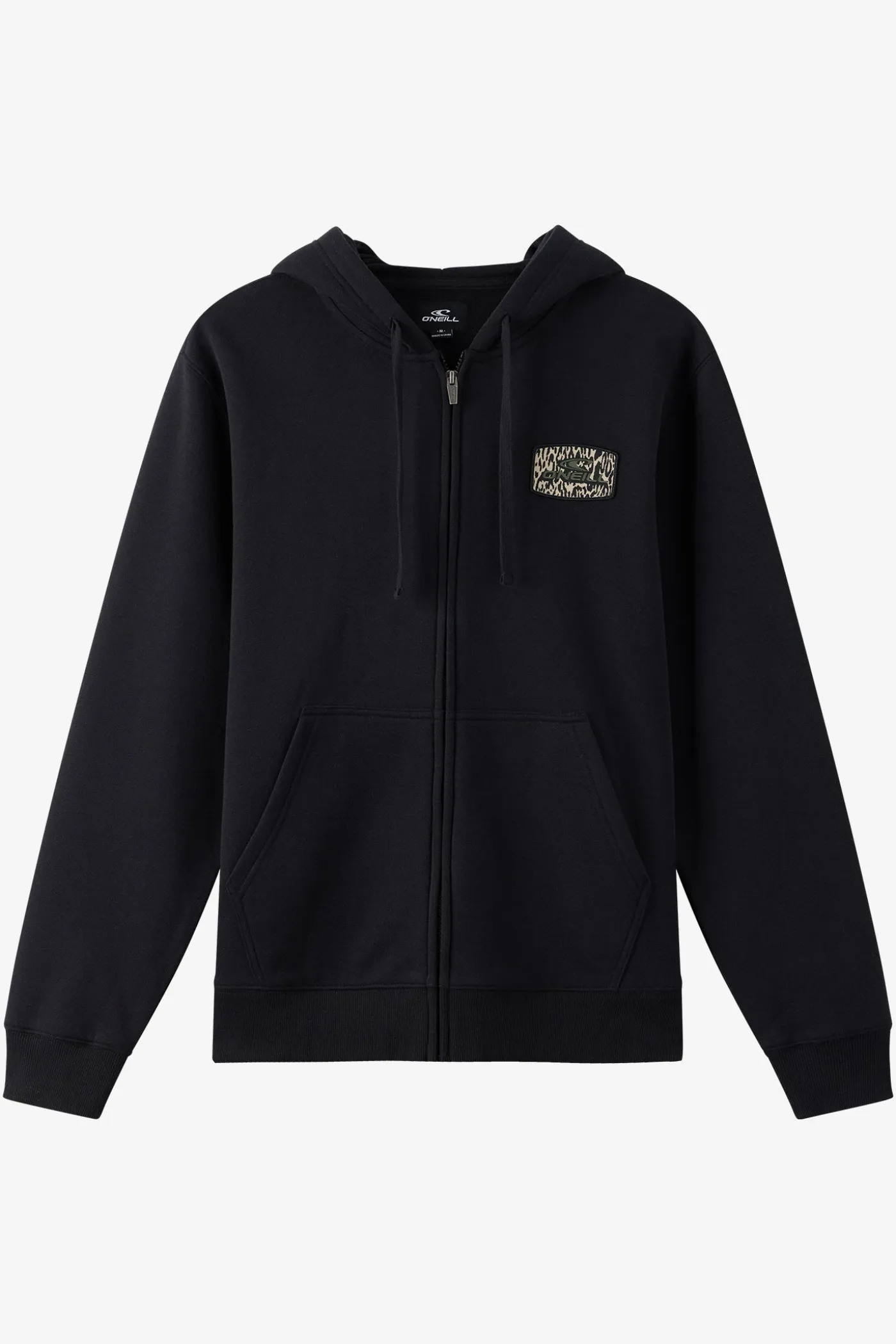 Patched Classic Zip Hoodie
