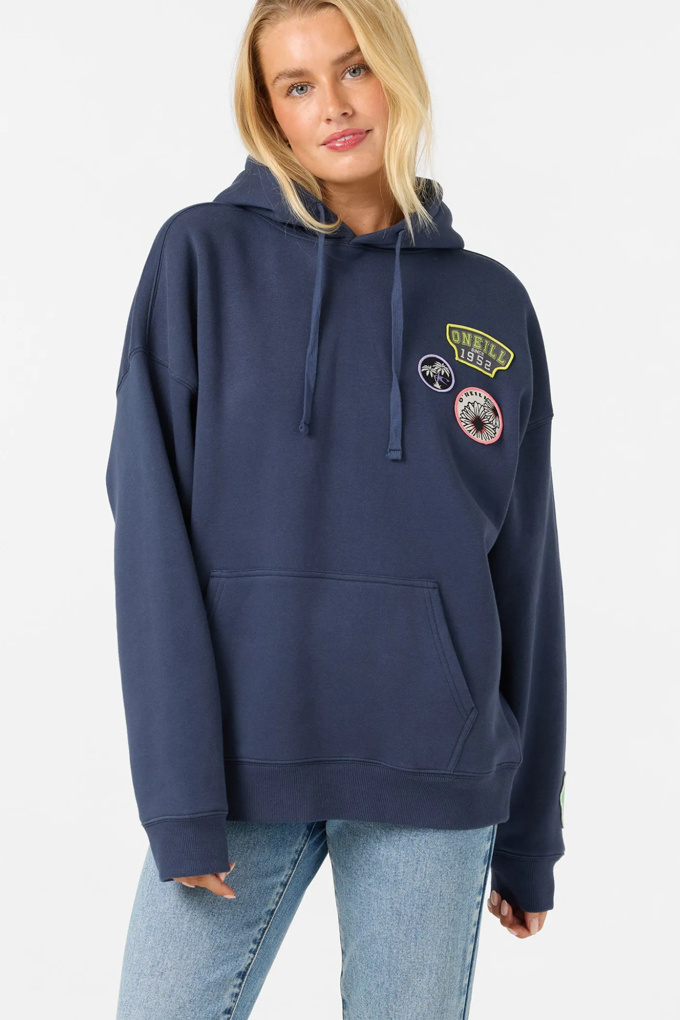 Patches Oversized Hoodie