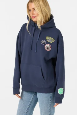 Patches Oversized Hoodie