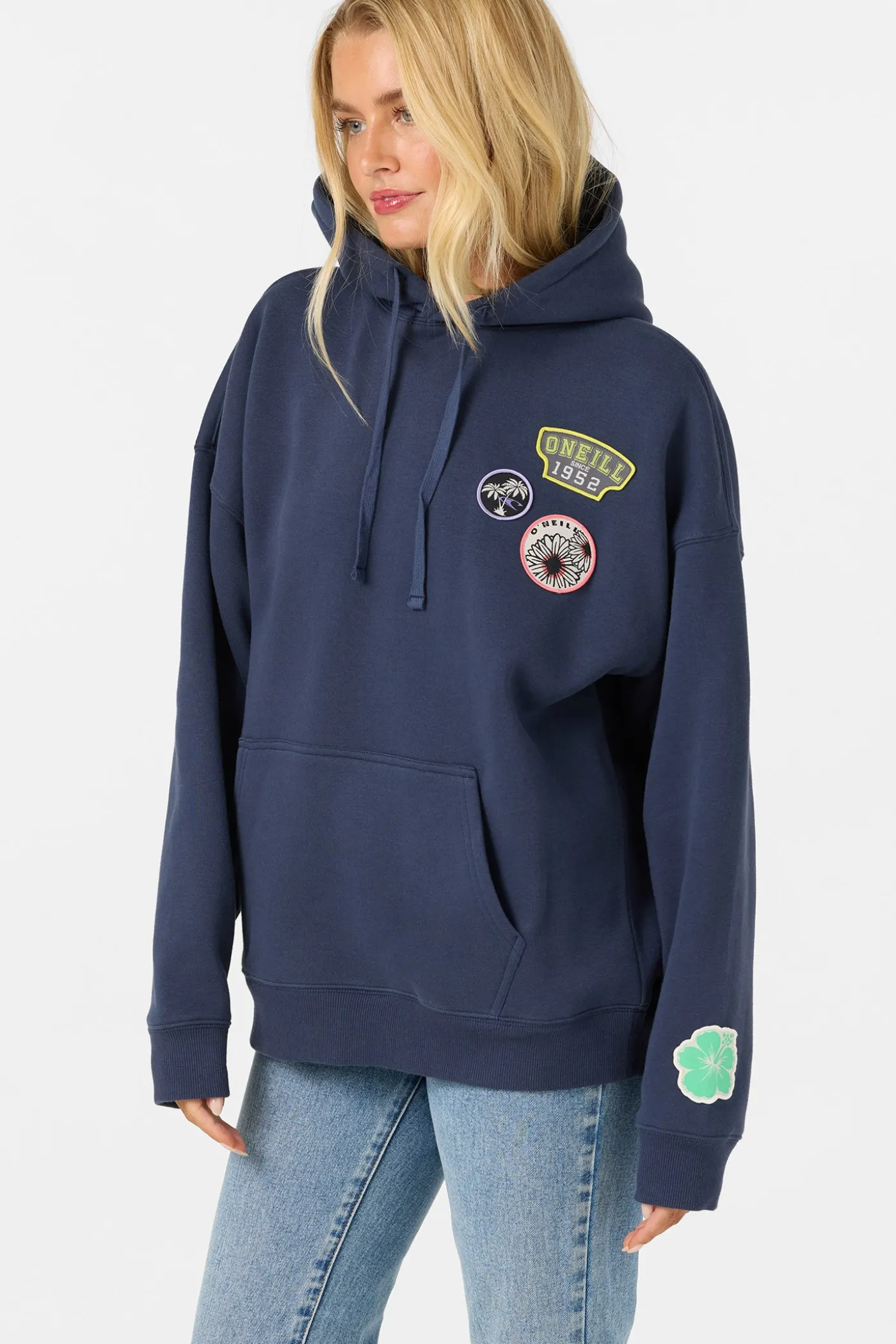 Patches Oversized Hoodie