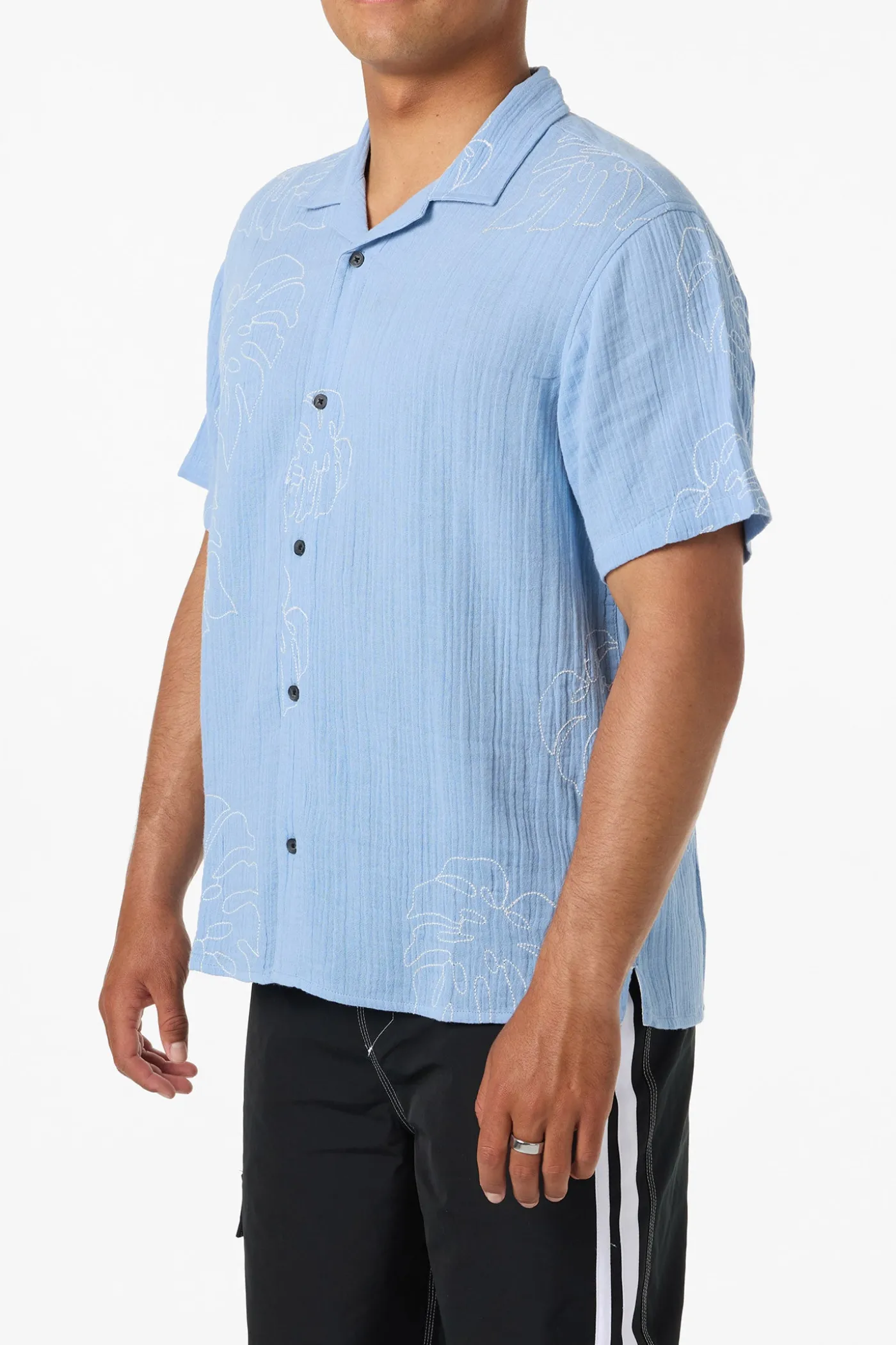 Pipeline Rodeo Monstera Shirt