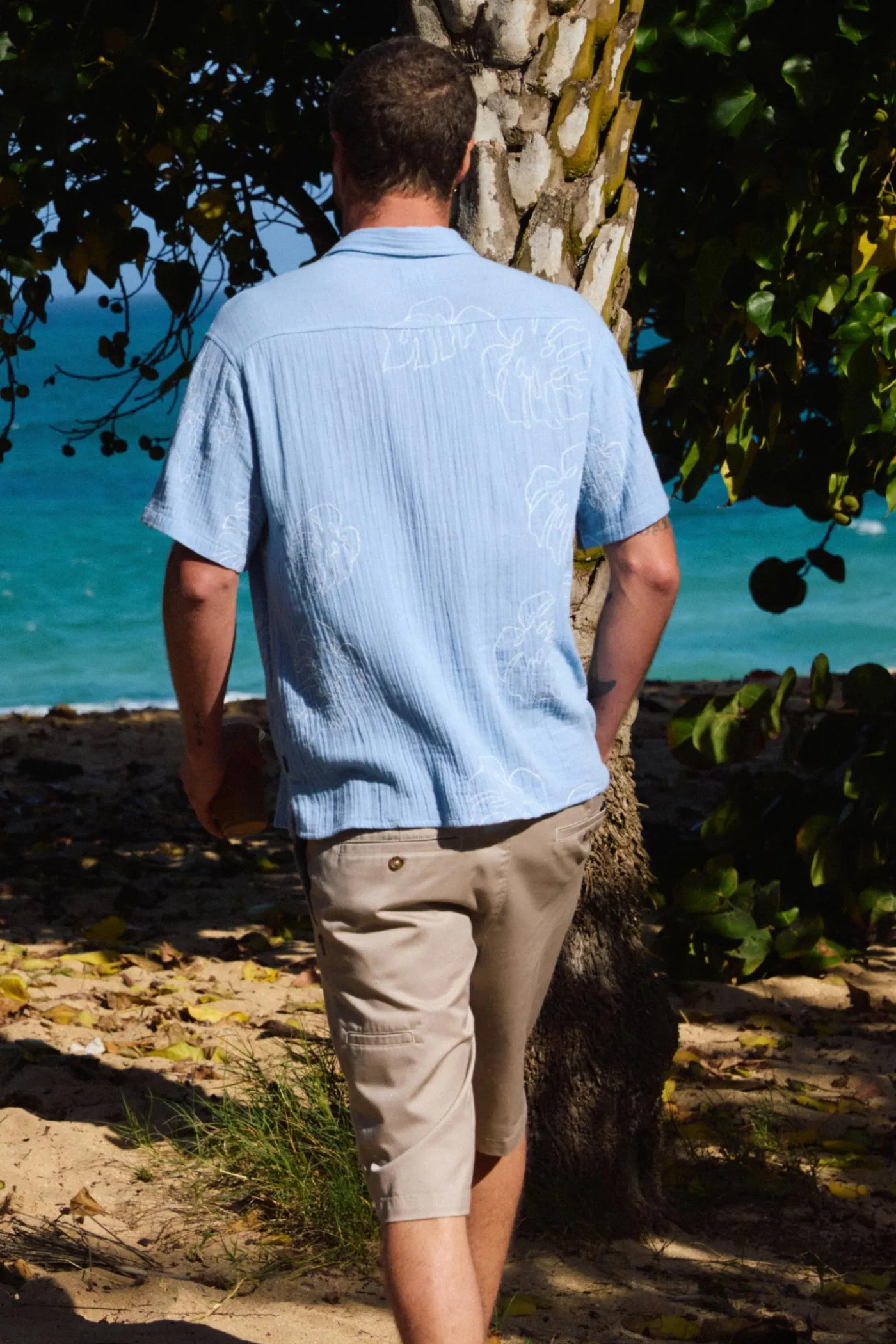 Pipeline Rodeo Monstera Shirt
