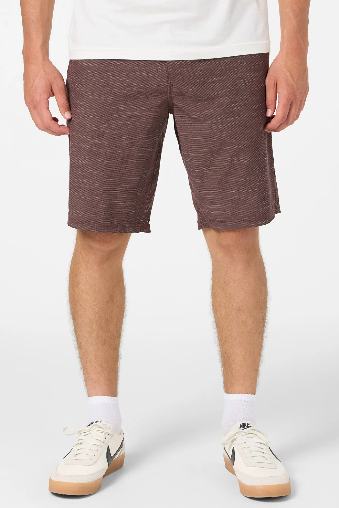 Portola Slub Check 20" Hybrid Shorts
