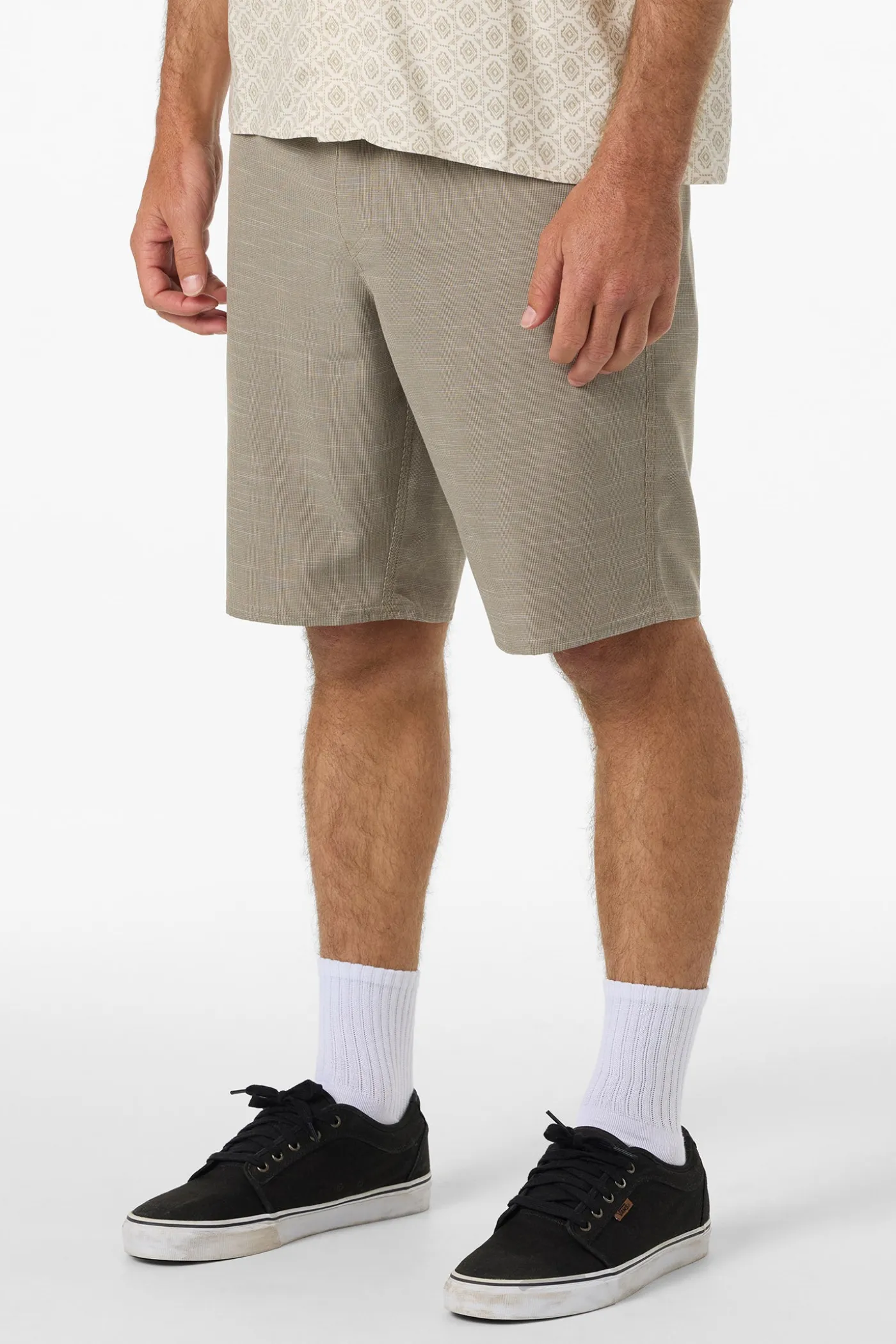 Portola Slub Check 20" Hybrid Shorts