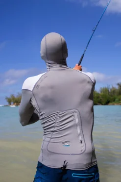 Premium Skins O'Zone L/S Rash Guard W/ Hood
