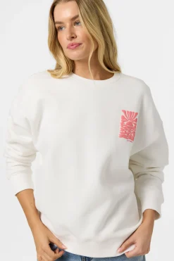 Reflect Oversized Crew Neck Fleece
