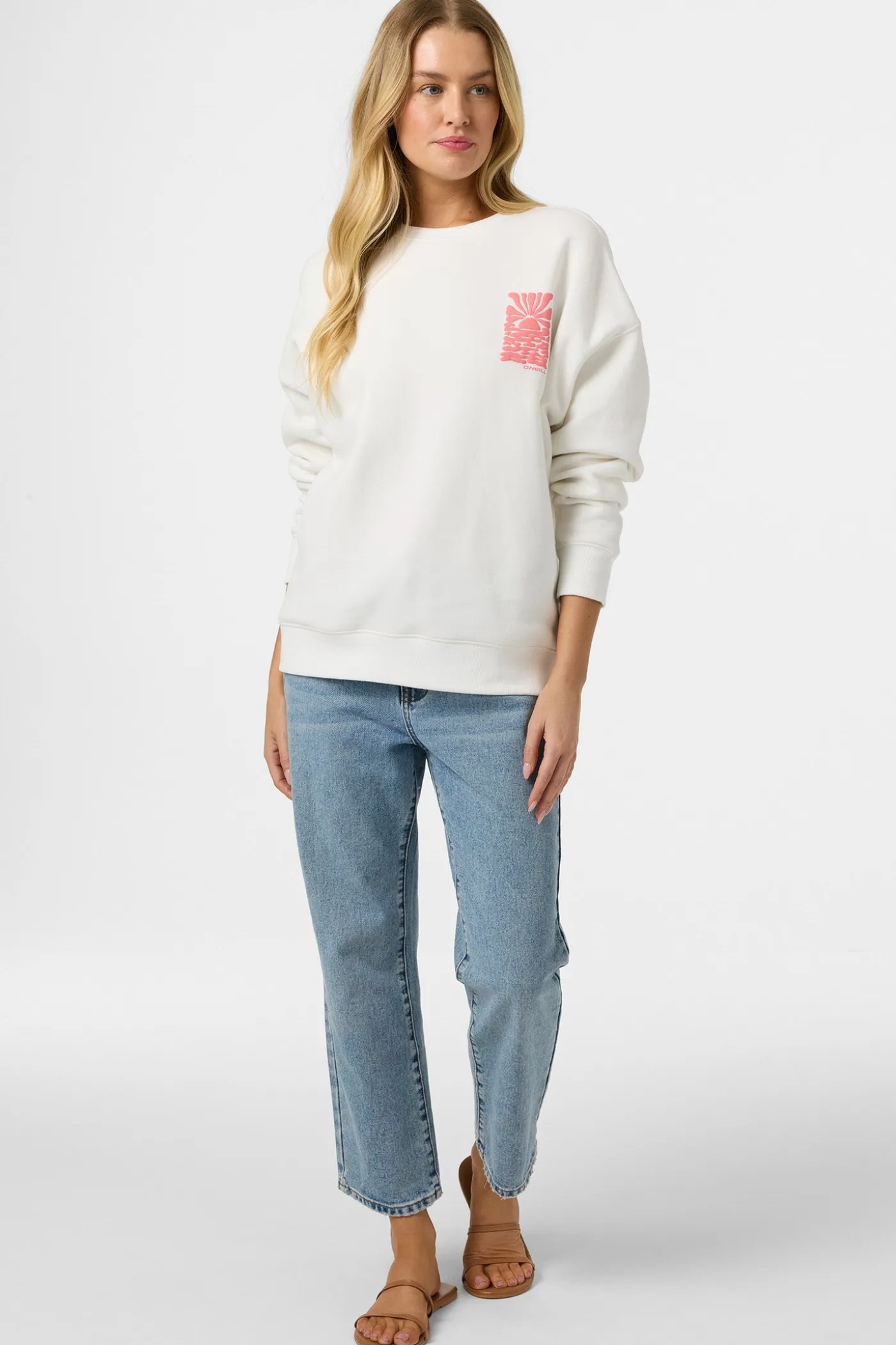 Reflect Oversized Crew Neck Fleece